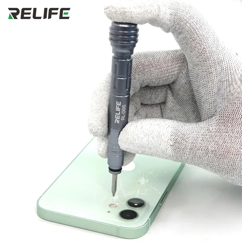 

RELIFE RL-066 A B Intensity Adjustable Shattering Pen for IPhone 8-15PM Repair Lens Back Cover Glass Removal Shattering Pen Tool