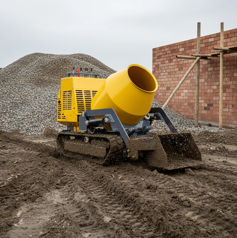 High Quality Self Loading Concrete Mixer With Excellent Maneuverability Mini Concrete Mixer Truck