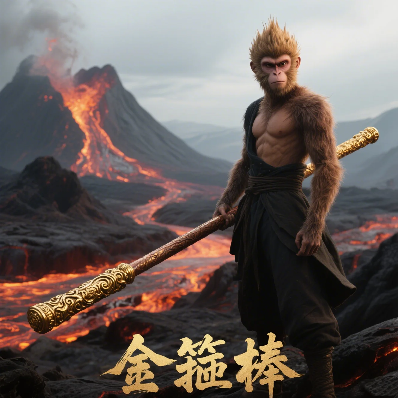 

Черный миф Wukong золотой обруч металлическая керосиновая зажигалка крутая декомпрессионная складная двойная шарнирная зажигалка для мужчин