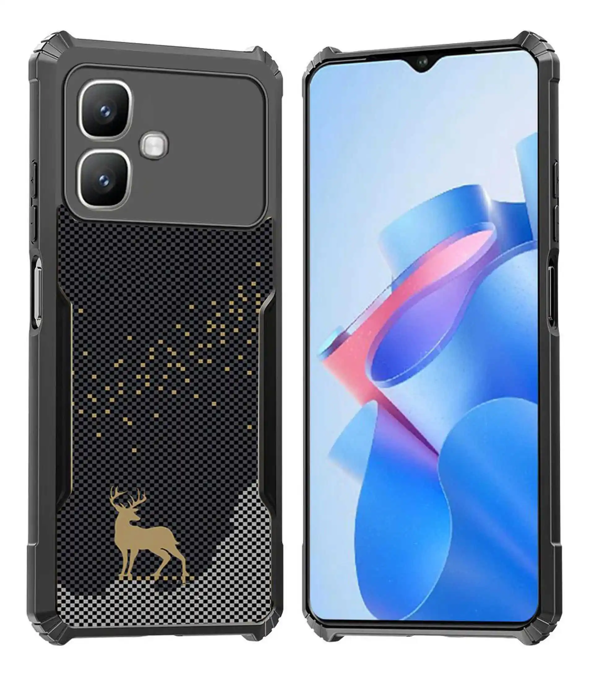 Phone Case For Infinix Smart 20 Luxury infinix Smart 10 9 8 7 Plus Acrylic Ultra Thin Shock Proof Durable Shock Proof Casing W01