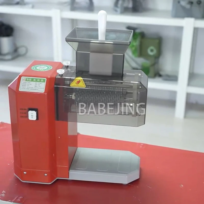 BABEJING دجاج أحمر للجسم، لحم البقر، مغرض قطع لحم الخنزير، آلة تخفيف اللحوم المحمولة
