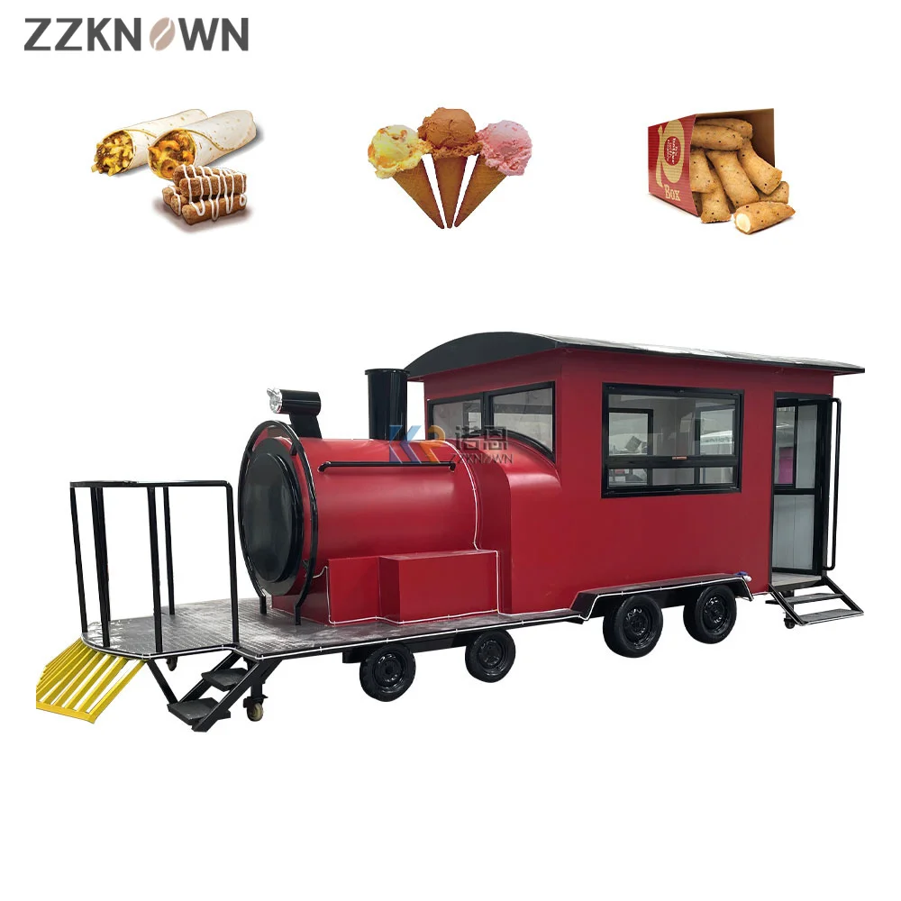 Caminhão de comida móvel cozinha catering reboque café sorvete cachorro quente lanche quiosque carrinho de comida para venda