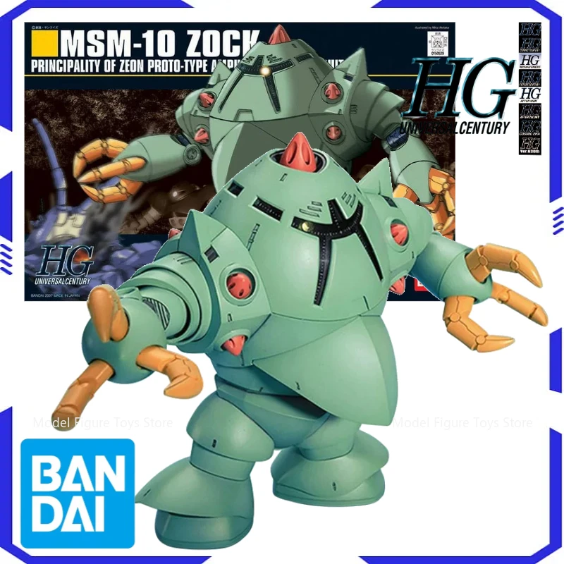 

Bandai Original Model Assembly Kit 1/144 HG-MSM-10 Zock Model Kit Anime Warrior Component Model Anime Character Toy Boy Gift