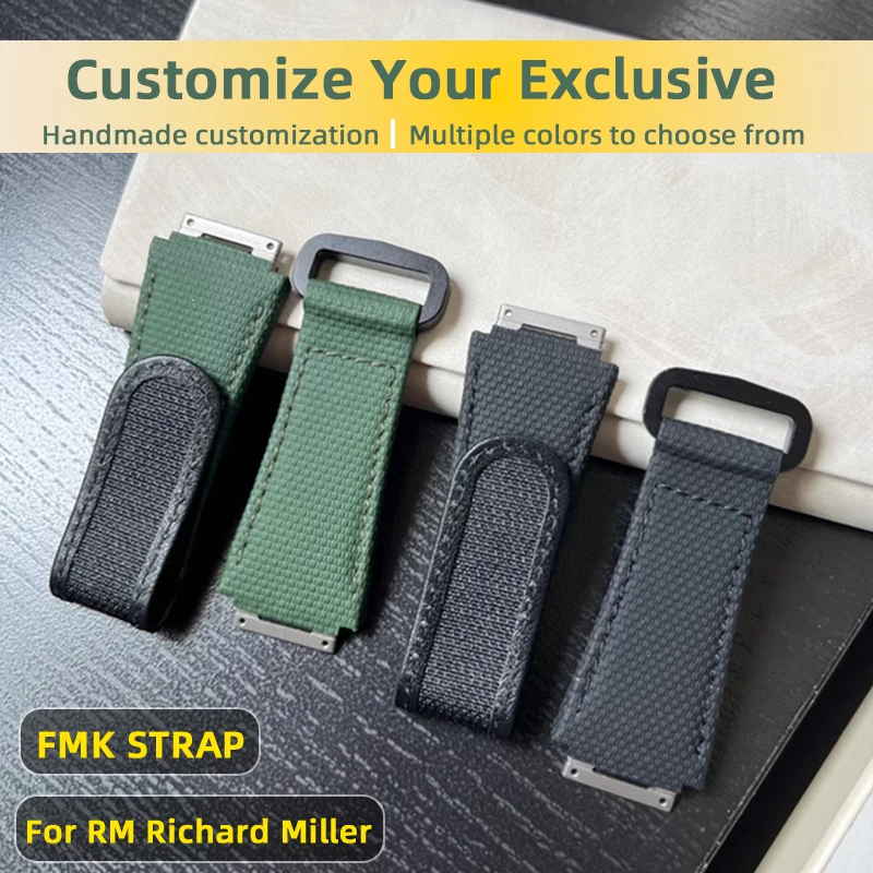 

RM Strap FMK strap Custom RM67 RM055 RM035 RM11-03 RM-052 RM030 rm035-03 035-01 35-02 RM030 RM61 For RM Series Richard Miller