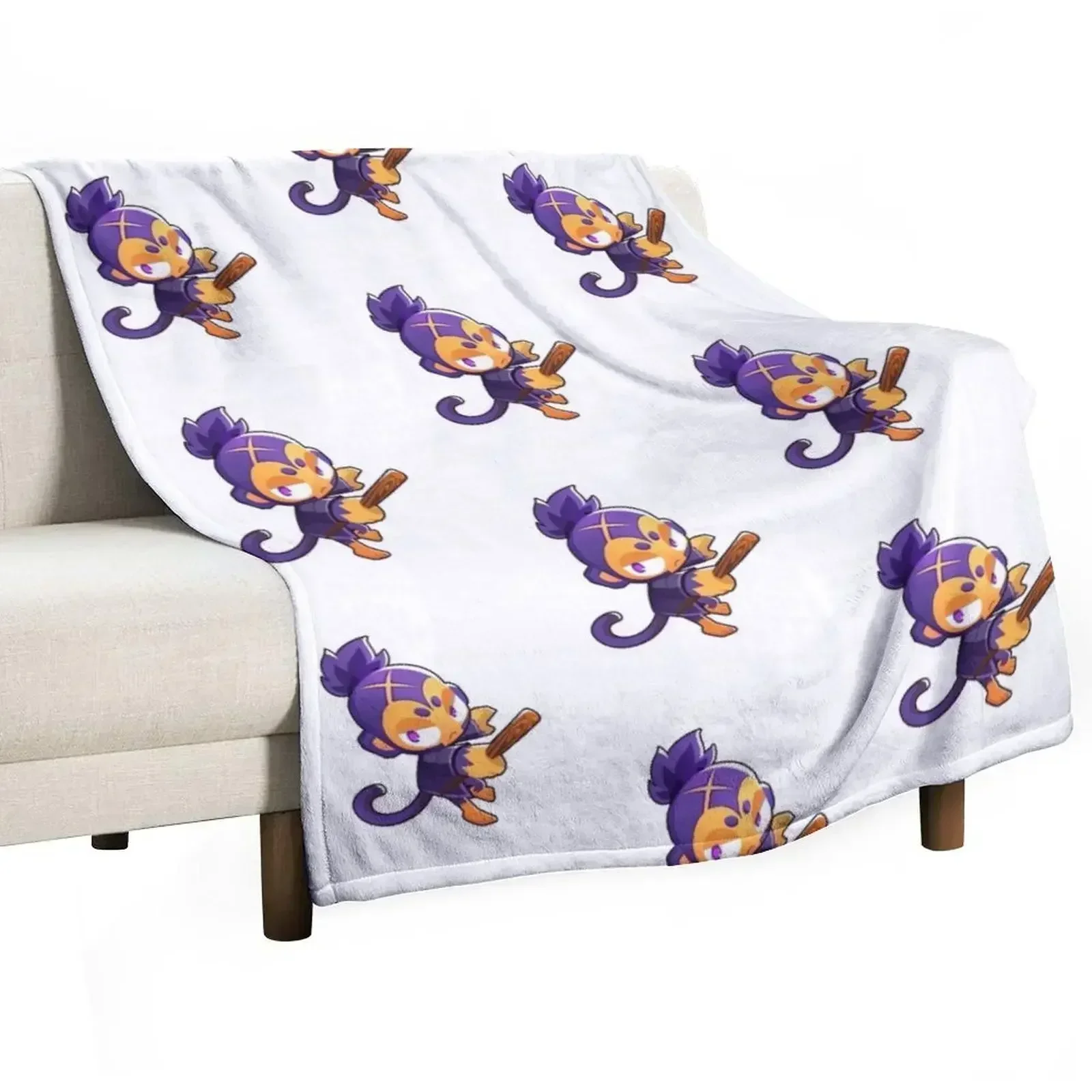 Dart Monkey TD 6 BTD6 Throw Blanket Kid'S valentine gift ideas Bed Luxury Throw Sofa Quilt Decorative Throw Blankets