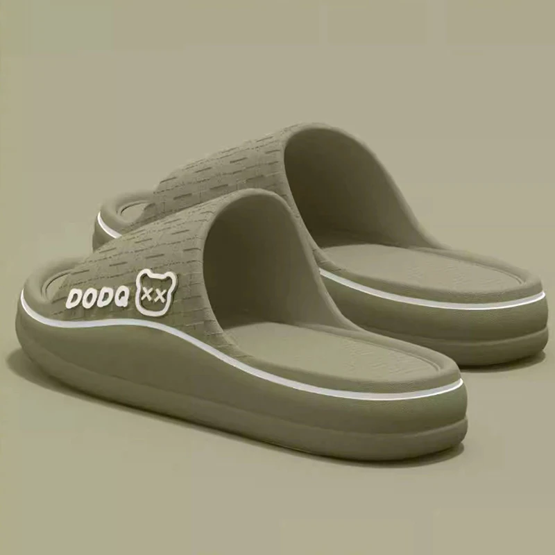 Non Slip Thick Bottom Home Slippers Women Comfortable Indoor Soft Sole Platform Slides Woman 2026 Lightweight Eva Cloud Slippers image 6