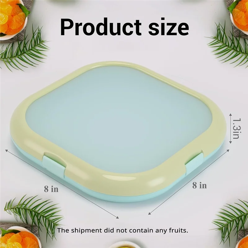

LNHF Lunch Saver Авокадо Saver Хранение лука, 8-дюймовые многоразовые вкладыши для фруктов, овощей и продуктов питания идеально подходят для фруктовых сэндвичей
