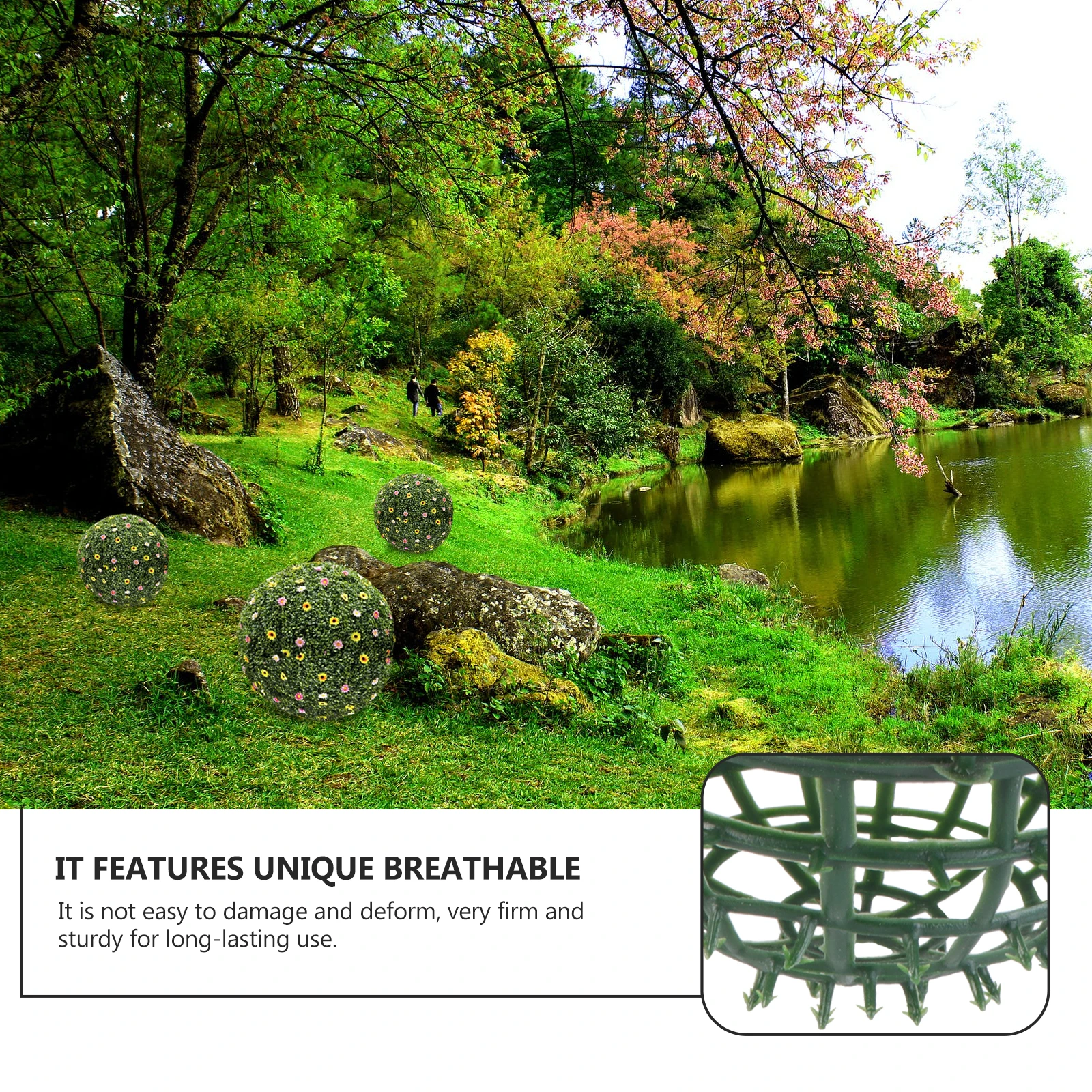 

4 Pcs Decorative Breathable Flower Arrangement Rack Shelf Wedding Supplies Grass Ball Flower Arrangement Rack Frame