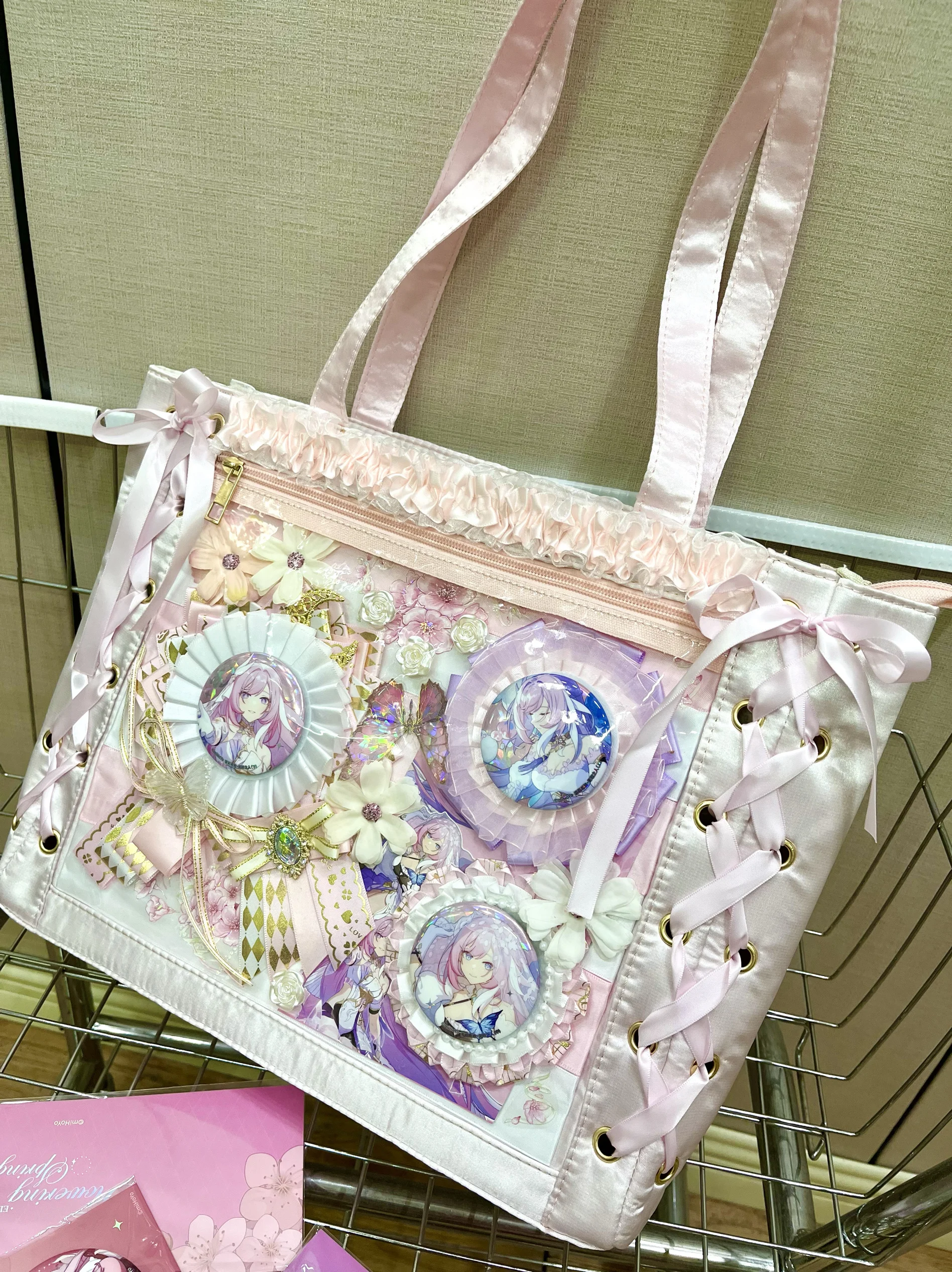 

Honkai Impact 3 Elysia animation derivative itabag finished product crossbody bag birthday gift