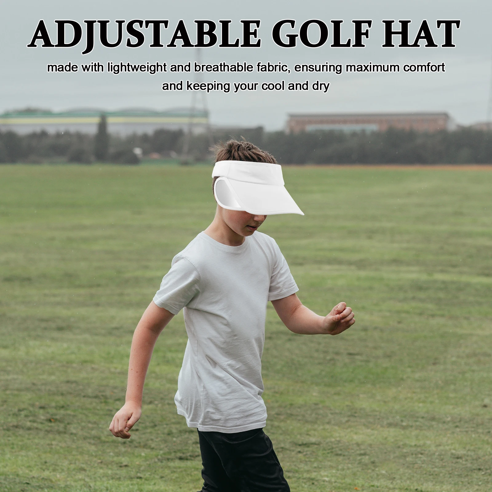 

Adjustable Retractable Brim Sun Hat Uv Protection Hollow Top Lightweight Breathable Outdoor Travel Beach Hiking Golf Running