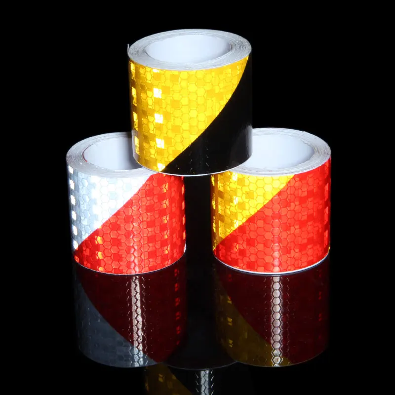 3M Twill Reflective Tape Decoration Stickers Car Warning Safety Reflection Tape Film Auto Reflector Sticker For Motorcycle Bike