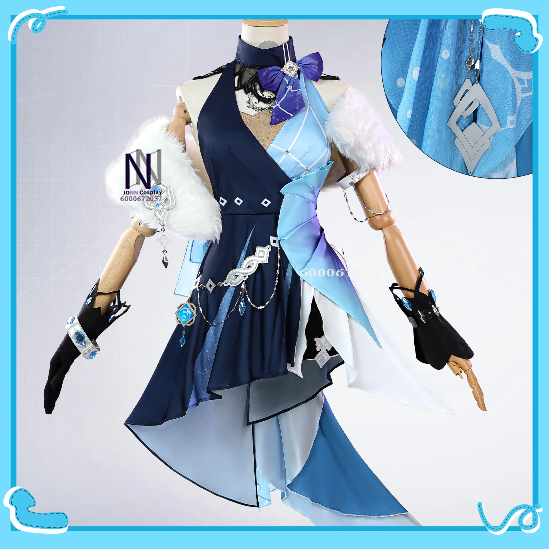 

Genshin Impact Yelan Serene Leisure Elegant Feast Role-playing As Character New Skin Specifically Cosplay Costume Game-licensed