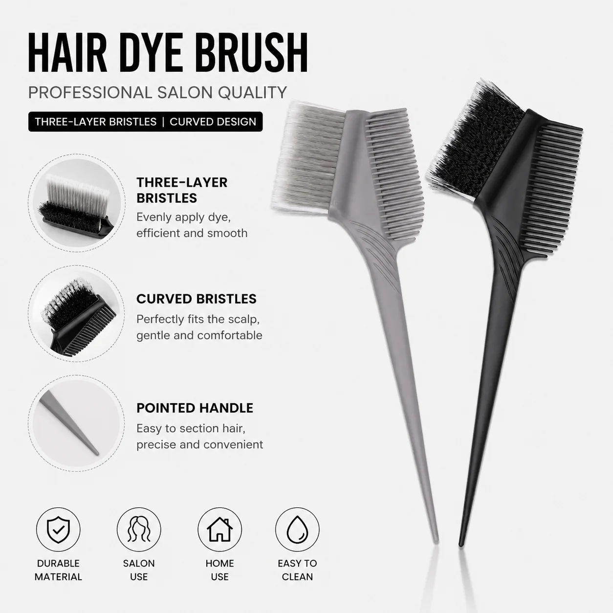 Home Barbershop - Barbershop Hair Dyeing Coloring Comb Barber