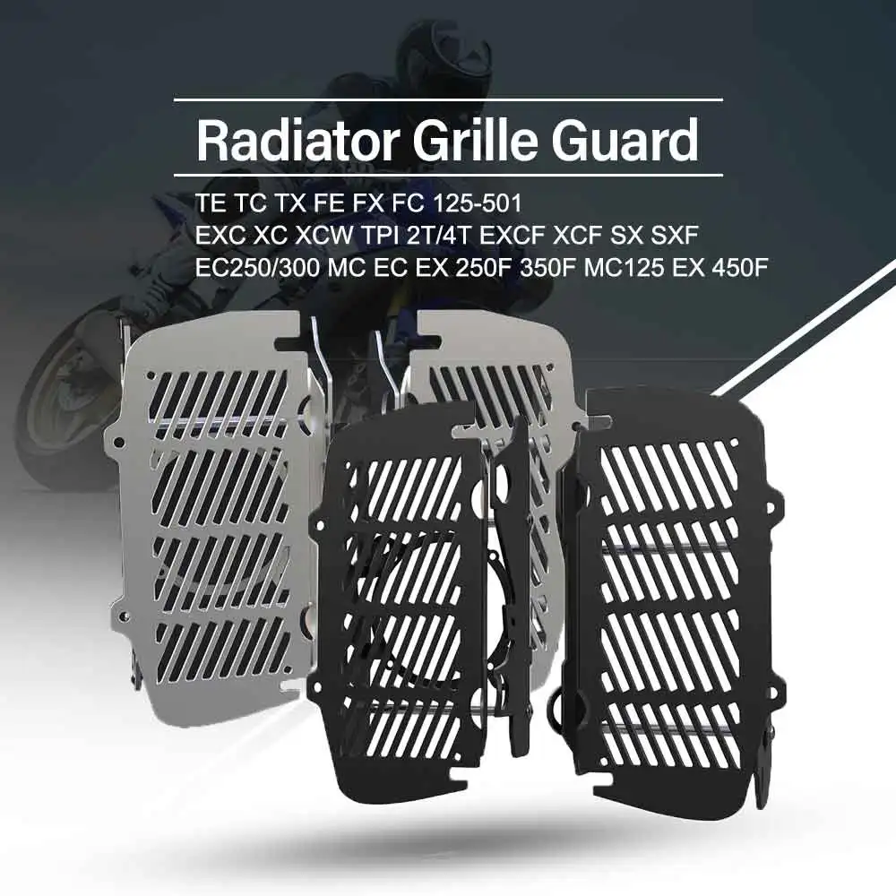 

New FOR SX SXF 125 150 250 300 350 450 2019-2023 2022 2021 2020 Motorcycle Accessories Radiator Grille Guard Aluminum Protection