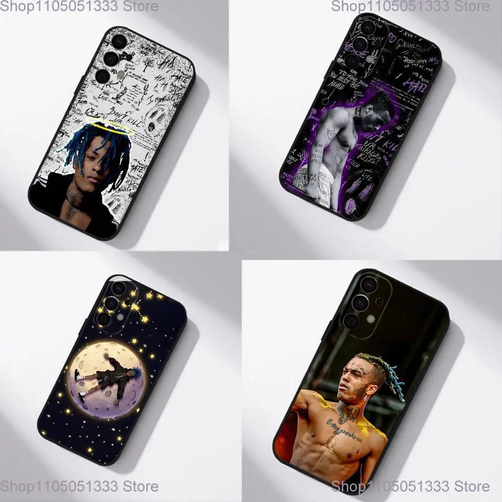 

Rapper X-XXXTentacionS Phone Case For Samsung S25,S24,S21,S22,S23,S30,Ultra,S20,Plus,Fe,Lite,5G Black Cover