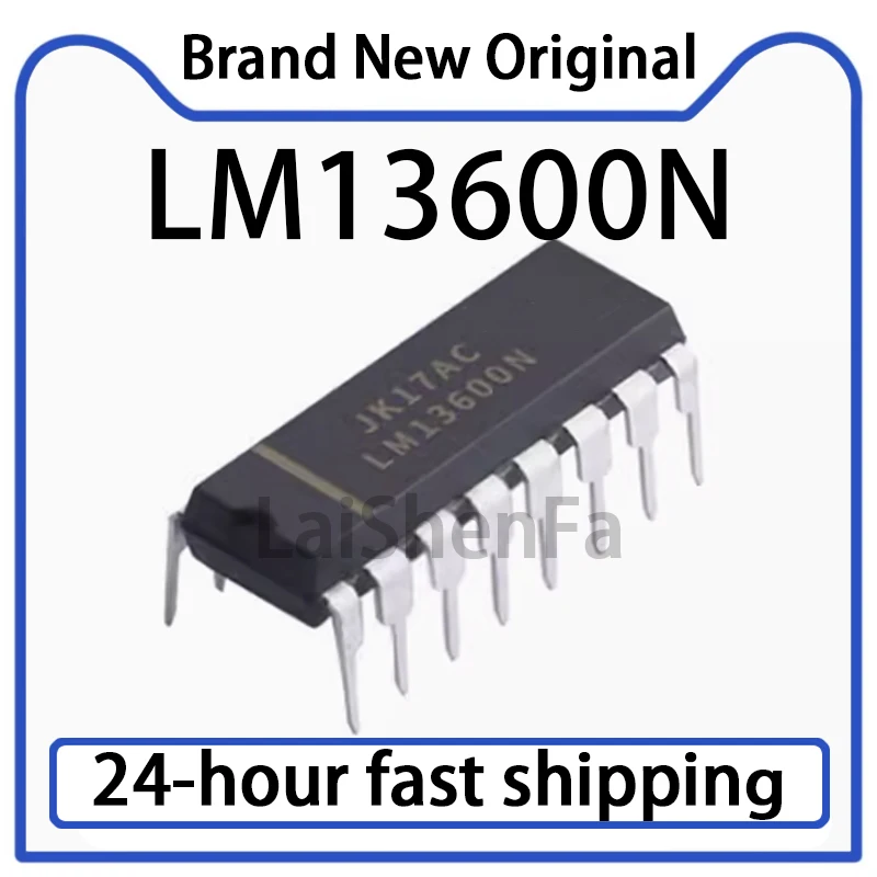 2PCS LM13600N LM13600 Package DIP-16 Operational Amplifier Chip Original Stock