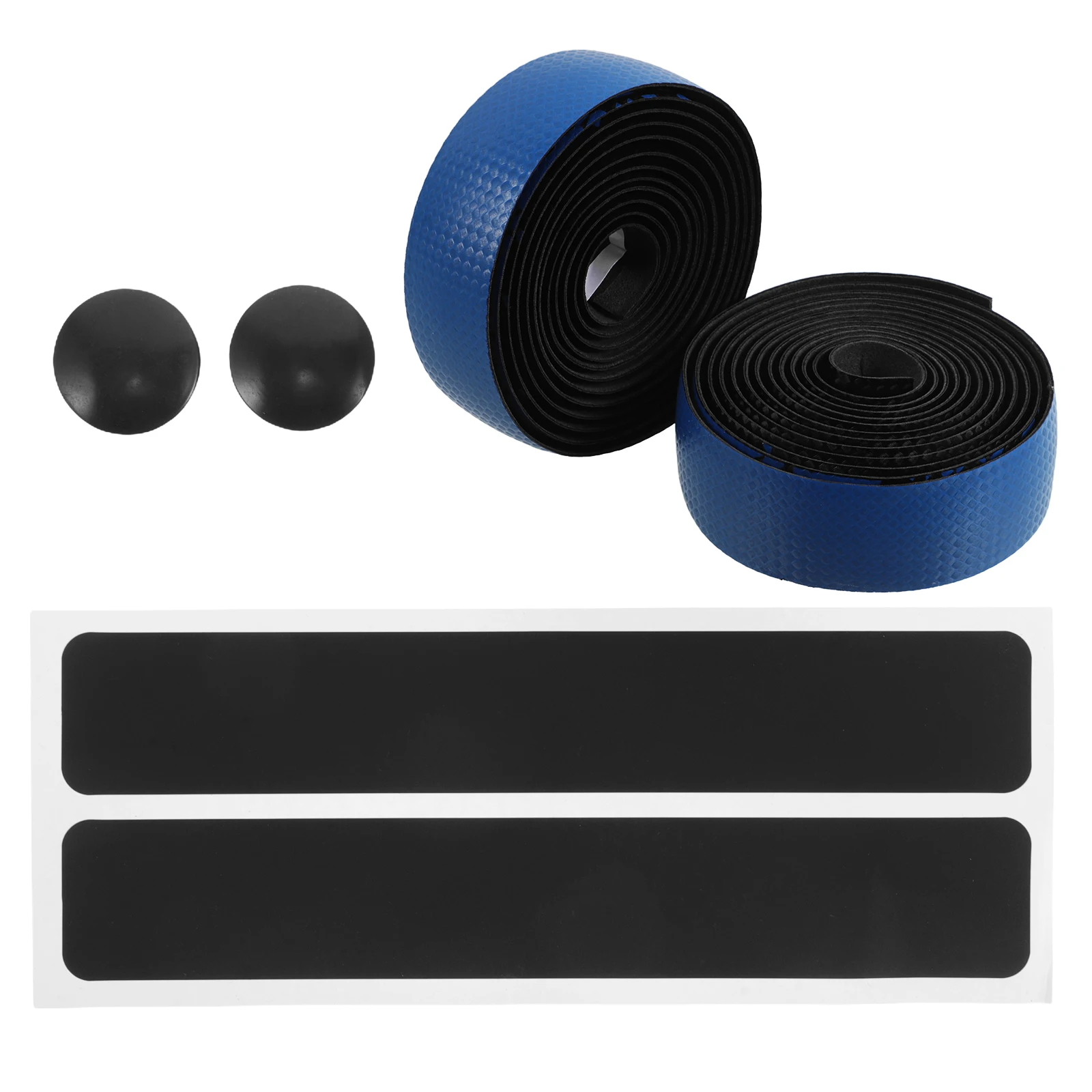AliExpress Vorcool Gradient Road Bike Handlebar Wrap Handlebar Tape 1 Pair Blue EVA Wrap Shock Absorption Antislip Carbon Texture Cycling Grips
