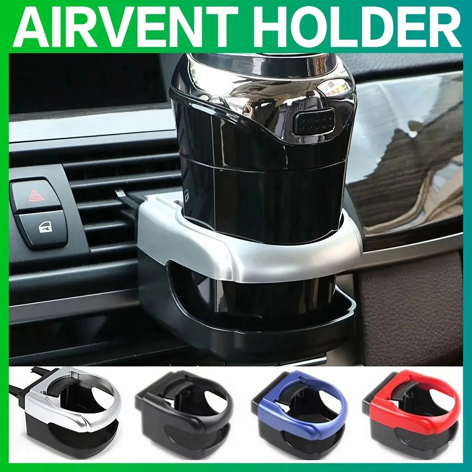 High Quality New Universal Creative Universal Car Air Vent Outlet Cup Drink Bottle Can Holder Stand Mount