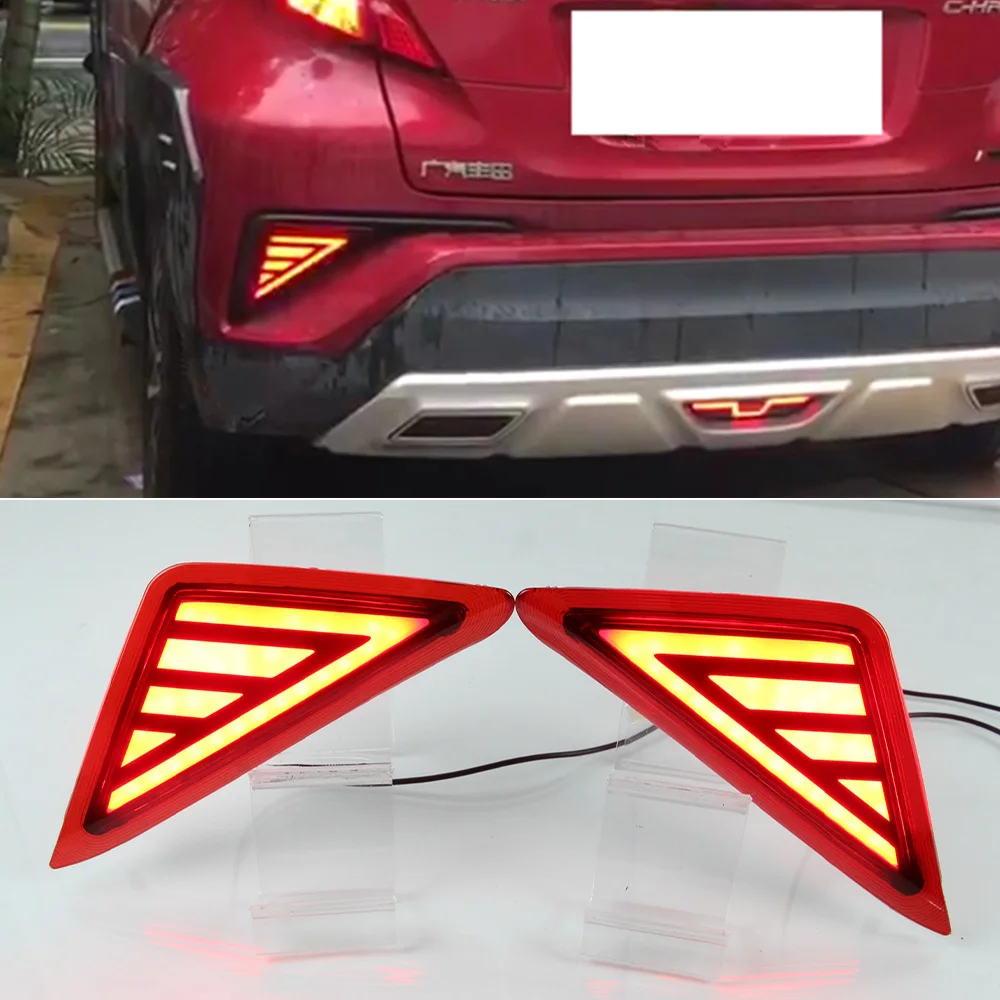 Car LED Rear Fog Lamp Bumper Light Auto Bulb Brake Light LED Reflector