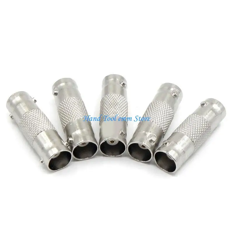 H37F 10Pcs BNC Female Straight RF Coaxial Connector for CCTV DVR System