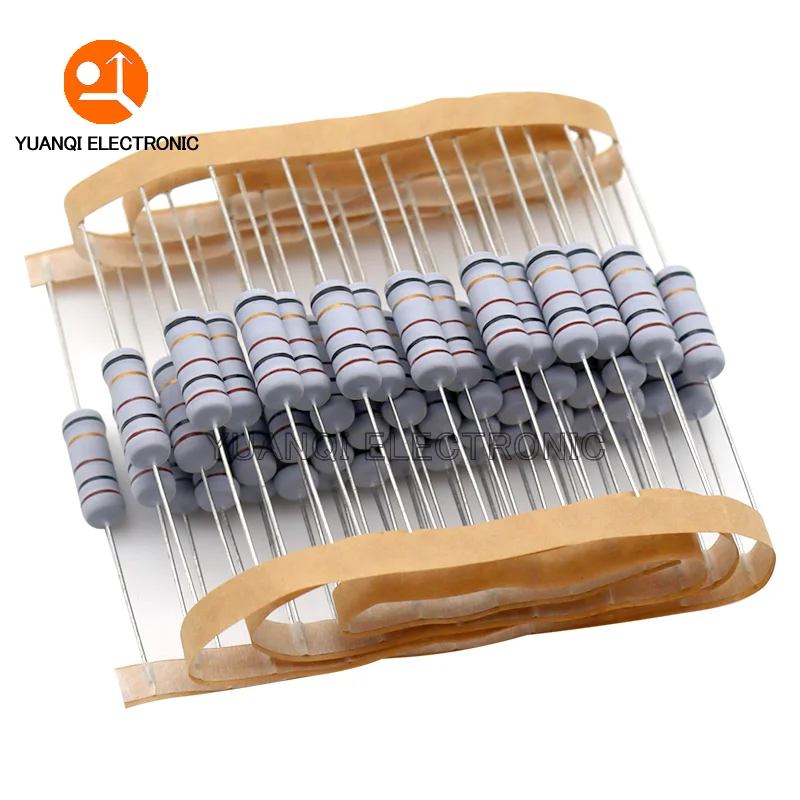 10PCS 3W 5% Wire Wound Resistor Fuse Winding Resistance 0.1R 0.15R 0.22R 0.33R 0.47R 0.5R 1R 2.2R 4.7R 6.8R 10R 22R 100R ohm