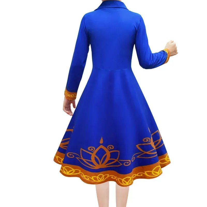 Robe de Cosplay avec Poignées Royales pour Bébé Fille, Costume d'Halloween, de Barrage, Vêtement d'Hiver, de ixde Noël, pour Enfant