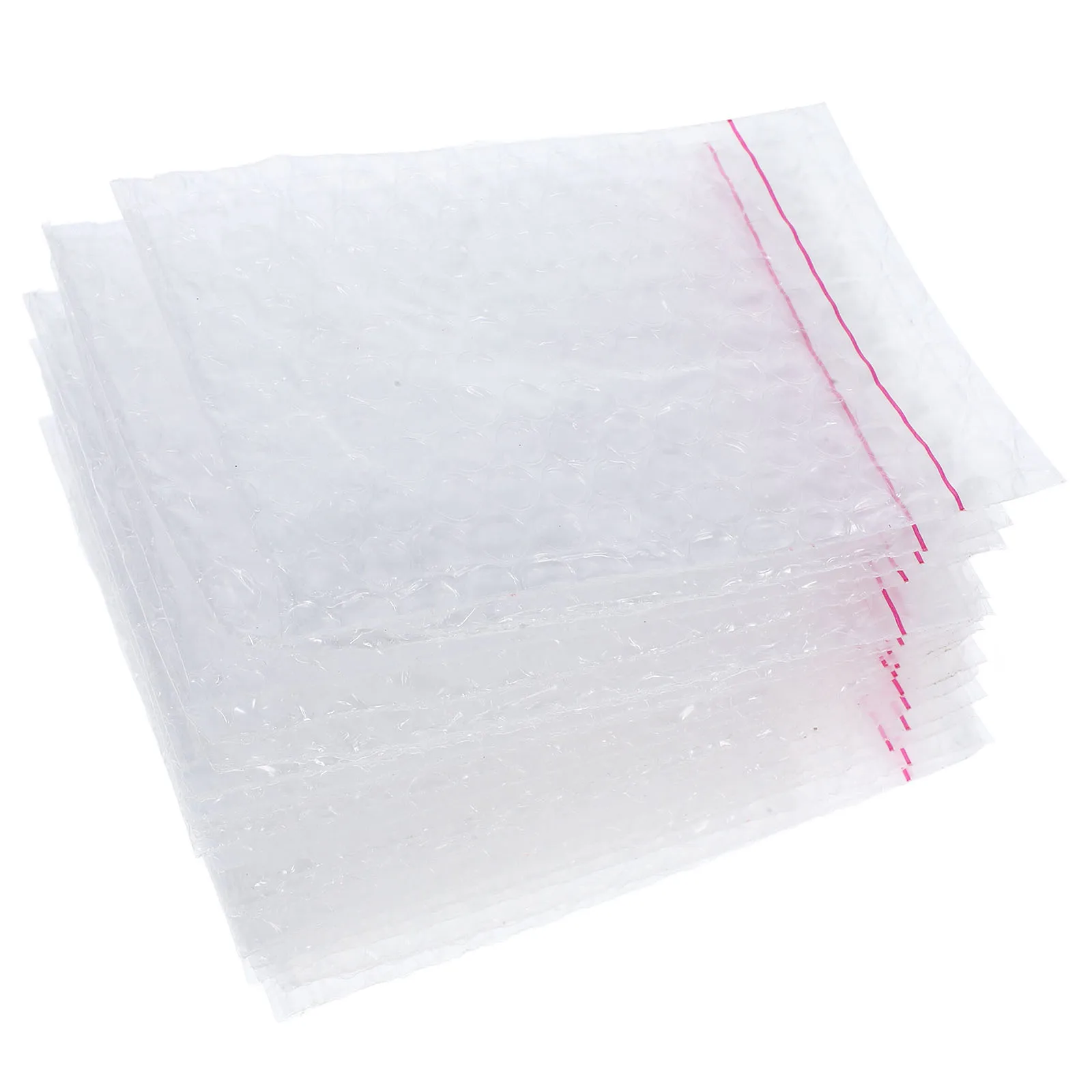 

50pcs Shockproof Bubble Bag 6x8+3CM Thick Self Adhesive Sealed Edge Tear Resistant Plastic Envelopes For Jewelry Socks
