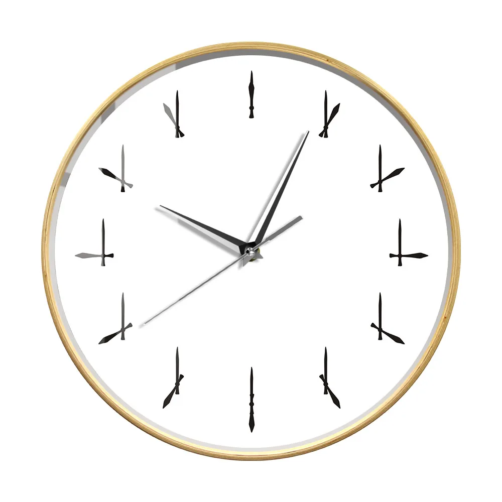 Clock Within Clocks Redundant Wall Clock Home Decor Wall Watch Minimalist Art Redundancy Silent Non Ticking Clock For Bedroom