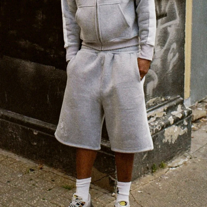 Летние повседневные свободные удобные шорты с вышивкой из мультяшного персонажа для мужчин, красивый пятиконечный склад