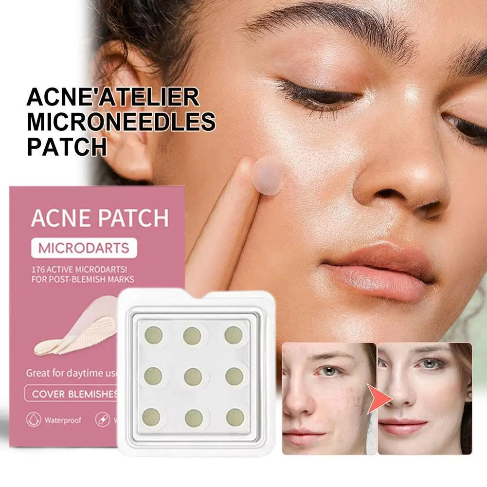 New Acne Microneedle Eye Patch For Care Acne Patch For Firming And Reducing Dark Circles Collagen Eye Patch S0t8