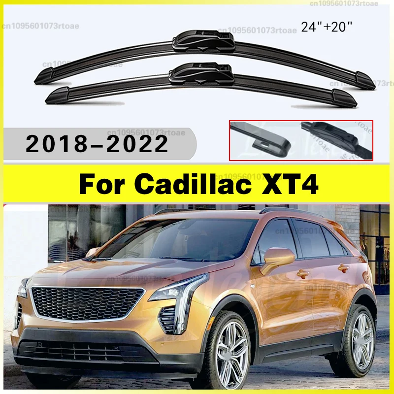 

Щетки стеклоочистителя 24"+20" (2 шт.) для лобового стекла Cadillac XT4 2018-2023 (2019, 2020, 2021, 2022)
