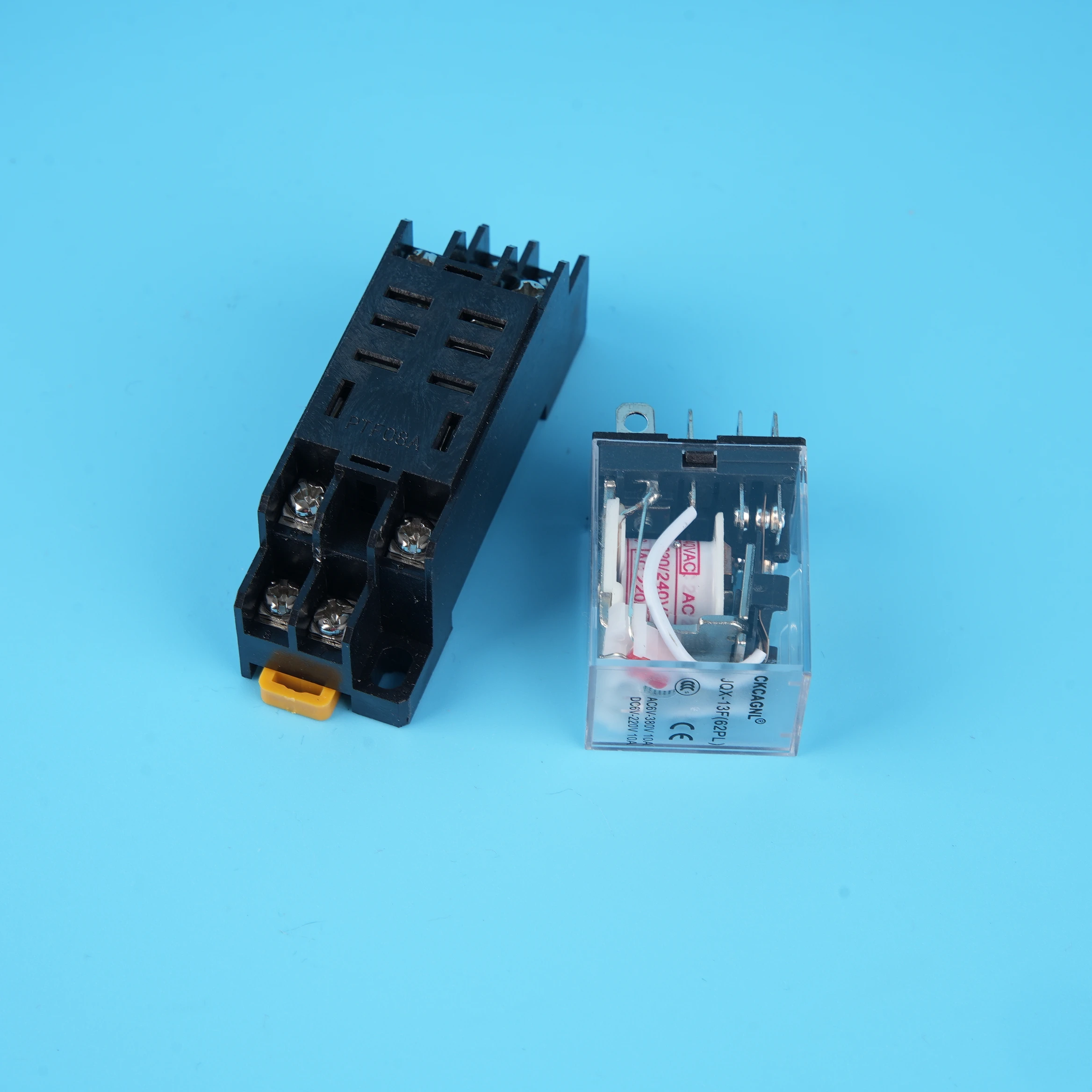 LY2NJ HH62P Mini Intermediate Relay,8/11/14Pin 5A 2NO2NC Electromagnetic Power Relay DC12/24V AC110/220V With Socket Base