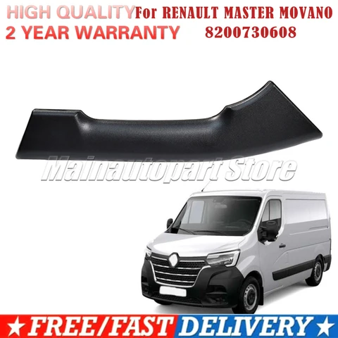 Ручка передней левой двери автомобиля, внутренняя ручка, черная для Renault Master III Opel Movano B NV400 OEM-8200730608 80903-00q0c