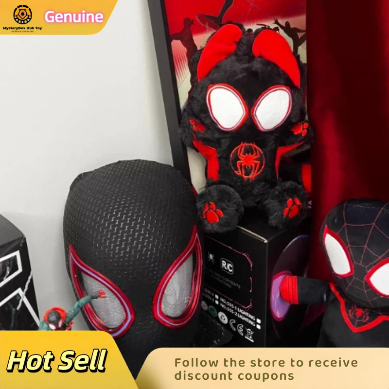 

Spider-Man Deadpool Plush Doll Miles Morales Avengers Alliance Game Themed Figurine Doll Toy Spider-Man Cat Boys Gifts