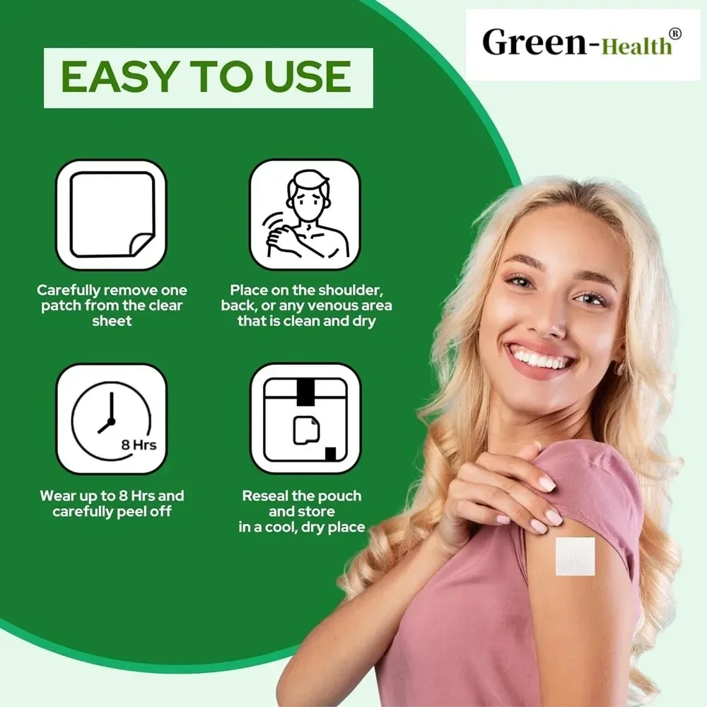 Patches Transdermicos Aguaje Com Pueraria Mirifica - Fornecimento de Um Mês