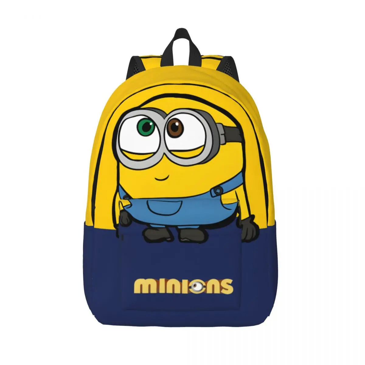 Minion Bob Kindergarten Bag Despicable Me Minions High School Students Personalised Campus For Gifts Zipper Closure Laptop Bag