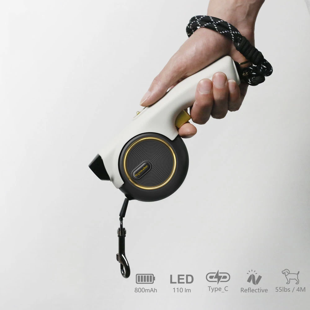 

New Fashion Outdoor Lighting Pet Leash Automatic Retractable Leash Cat Dog Retractable Leash for Daily Outings Pet Supplies