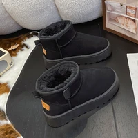 Women's new style snow boots, thick soled, fleece-lined, short boots, cold-proof boots, winter anti-slip, warm snow cotton shoes - Image 4