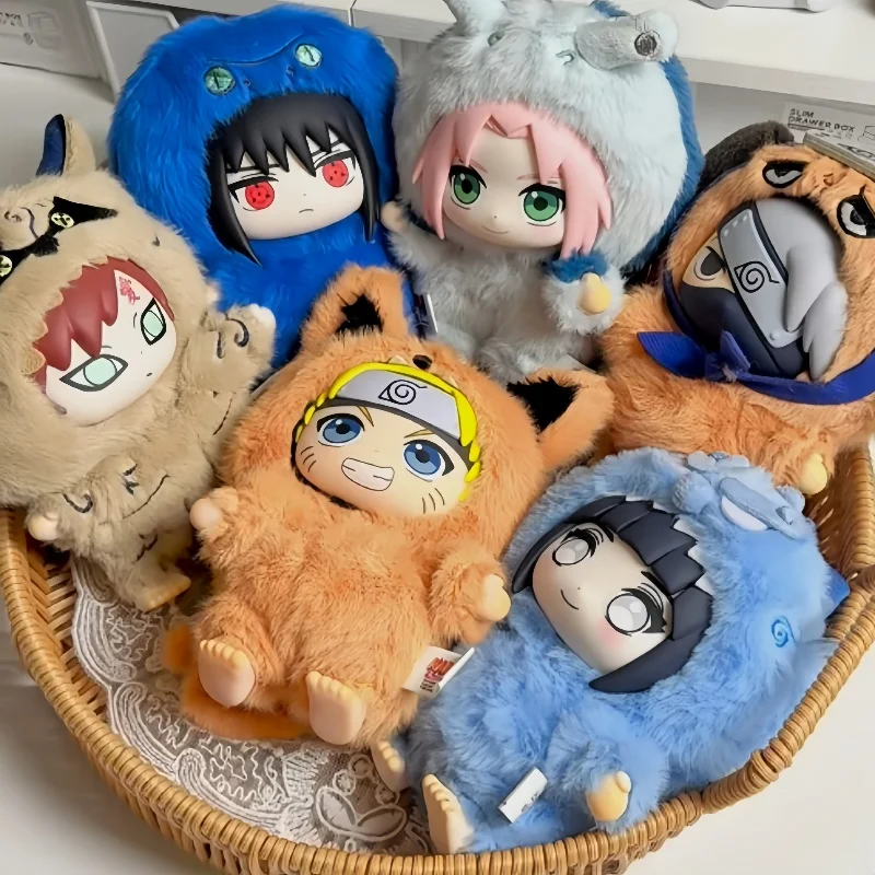 

New Toptoyeaki Naruto Anime Blind Box Shippuden Cute Beast Party Series Naruto Doll Trendy Play