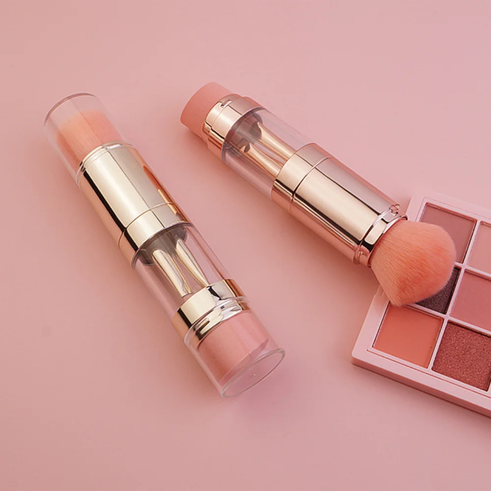 Splicing 5-in-1-Make-up-Pinsel, multifunktionaler, bequemer Griff, Lipgloss-Pinsel, Lidschatten-Applikator, staubdichter Concealer-Pinsel