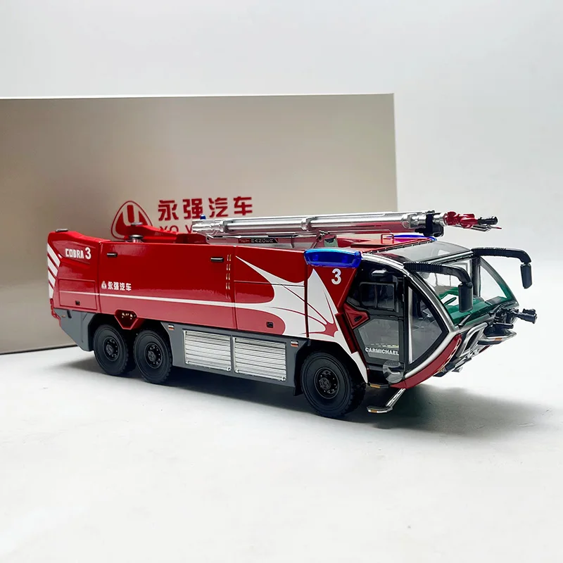 

Модель пожарной машины COBRA 3 в масштабе 1:43, литая под давлением, коллекционная, для взрослых, классическая, для демонстрации, подарок, сувенир, игрушка для мальчика