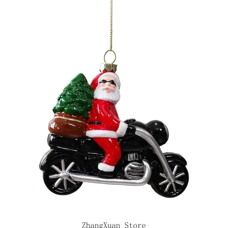 Saisonale Weihnachtsdekoration für den Innenbereich mit Kordelschlaufe zur Verwendung Baum 3XUF – Detail 7