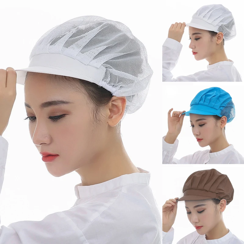 24 Styles Eastic Practical Restoring Ribbon Hat Breathable Unisex Cafe Bar Restaurant Hotel Bakery Chef Waiter Uniform Caps