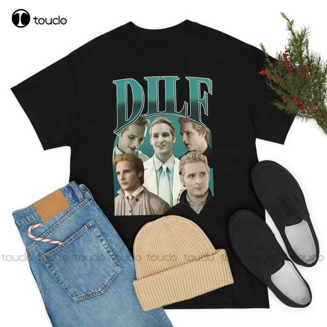 Dilf Retro Tshirt Vintage Dilf Shirt Dilf Tank Top Charlie Swan Shirt Carlisle Cullen Shirt Funny Art Streetwear Cartoon Tee