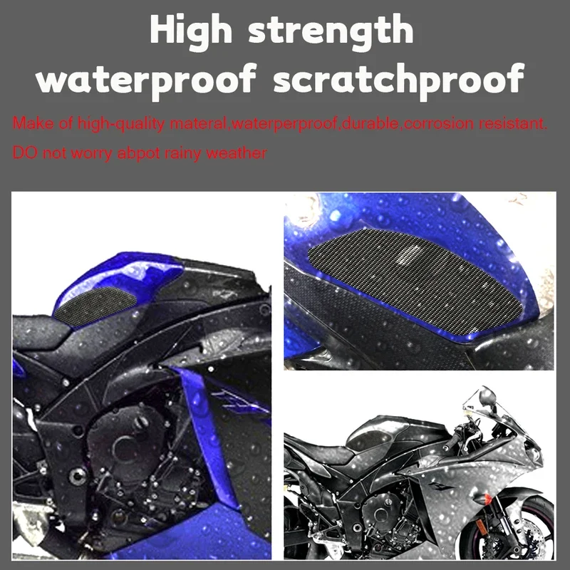 

Для Yamaha YZF R1 2009 2010 2011 2012 2013 2014 Защитная накладка на бак Наклейка Газовая коленная рукоятка Тяговая накладка Сторона