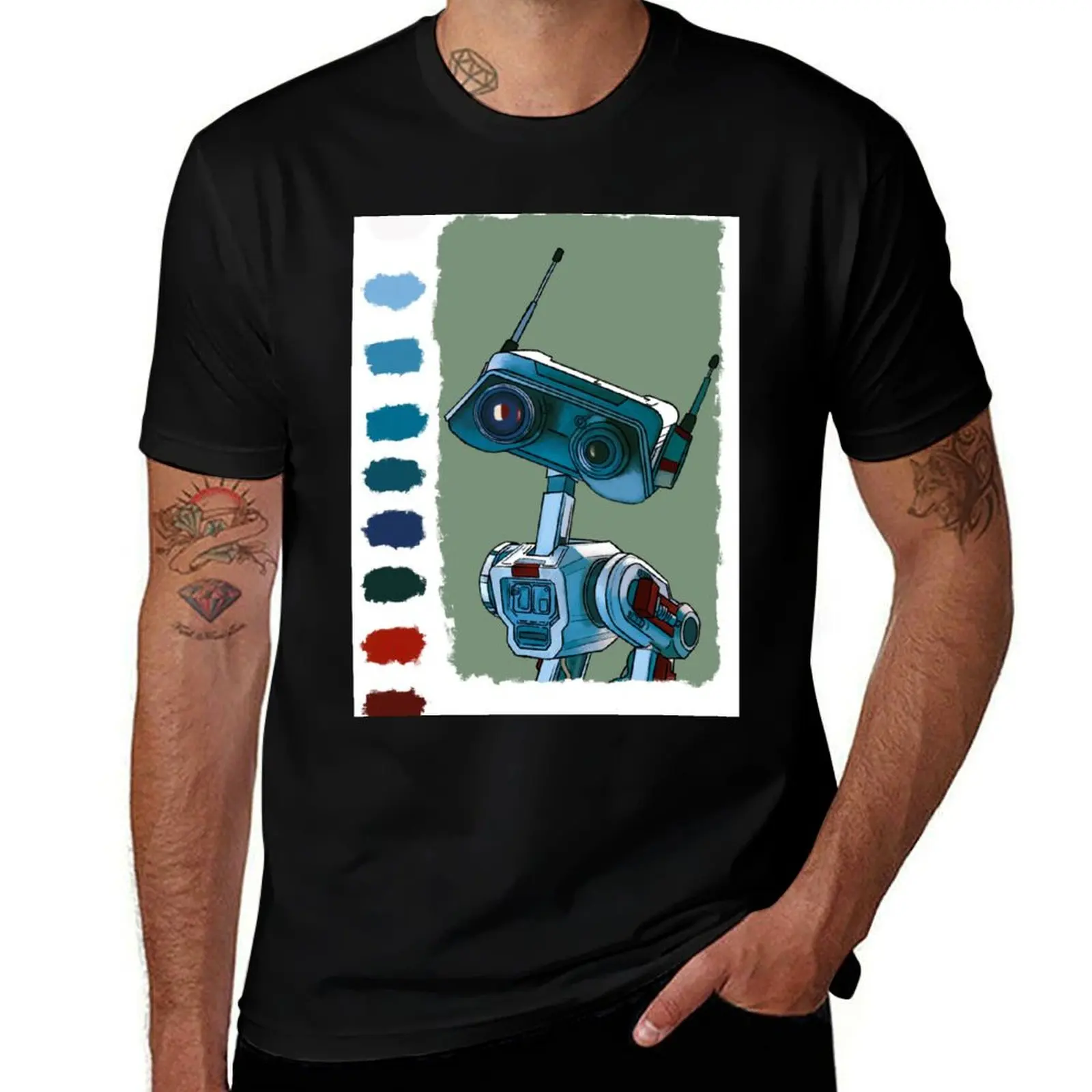 

Digital Sketchbook - BD1 T-Shirt t shirts for man slim fit funny t shirts man