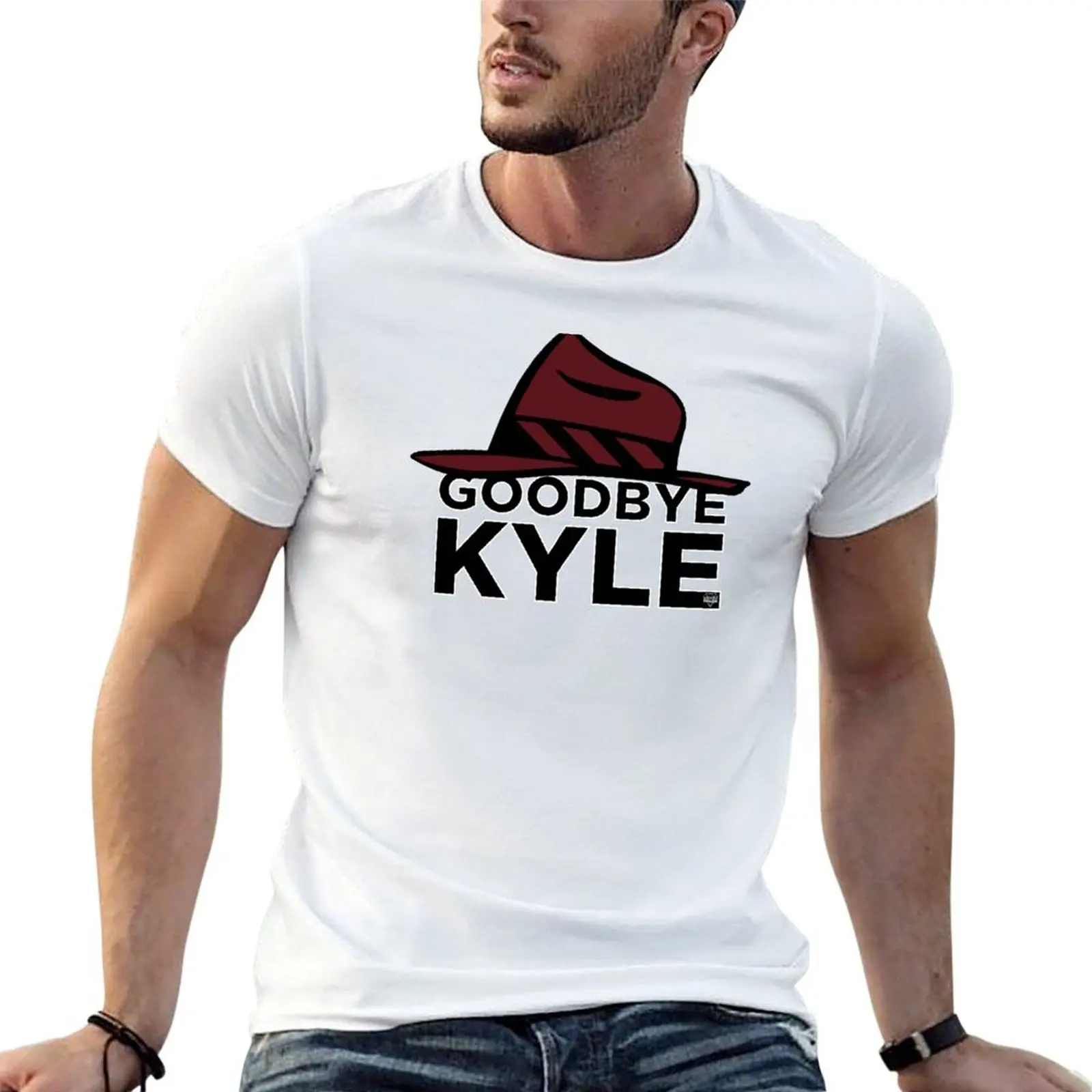 Goodbye Kyle! T-Shirt anime stuff summer 2026 mens fashion