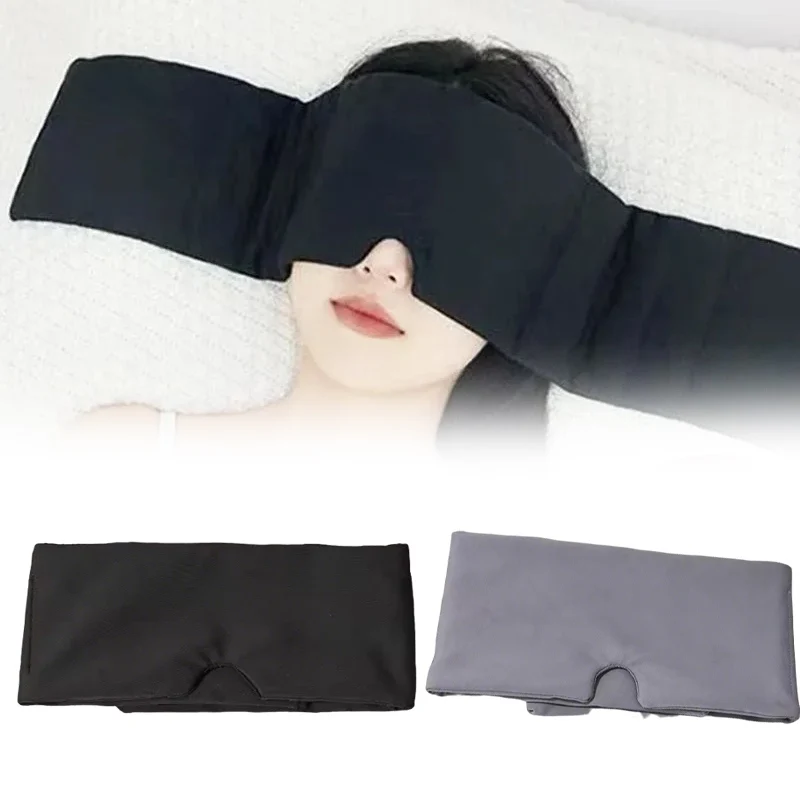 

Gravity Pressure Sleep Mask Unisex Light Blocking Scarf Eye Cover Soft Comfort Headwear for Men Women Fatigue Relief
