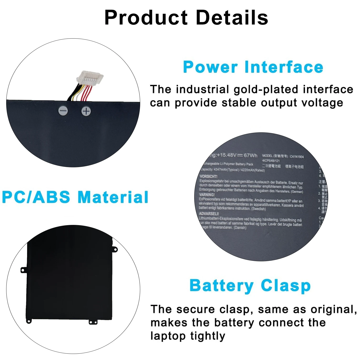 New C41N1904 C41N1904-1 Laptop Battery ASUS Zenbook Flip 13 14 UX363EA UX363JA UX393EA UX393JA UX325EA UX425JA UM425IA X435EA