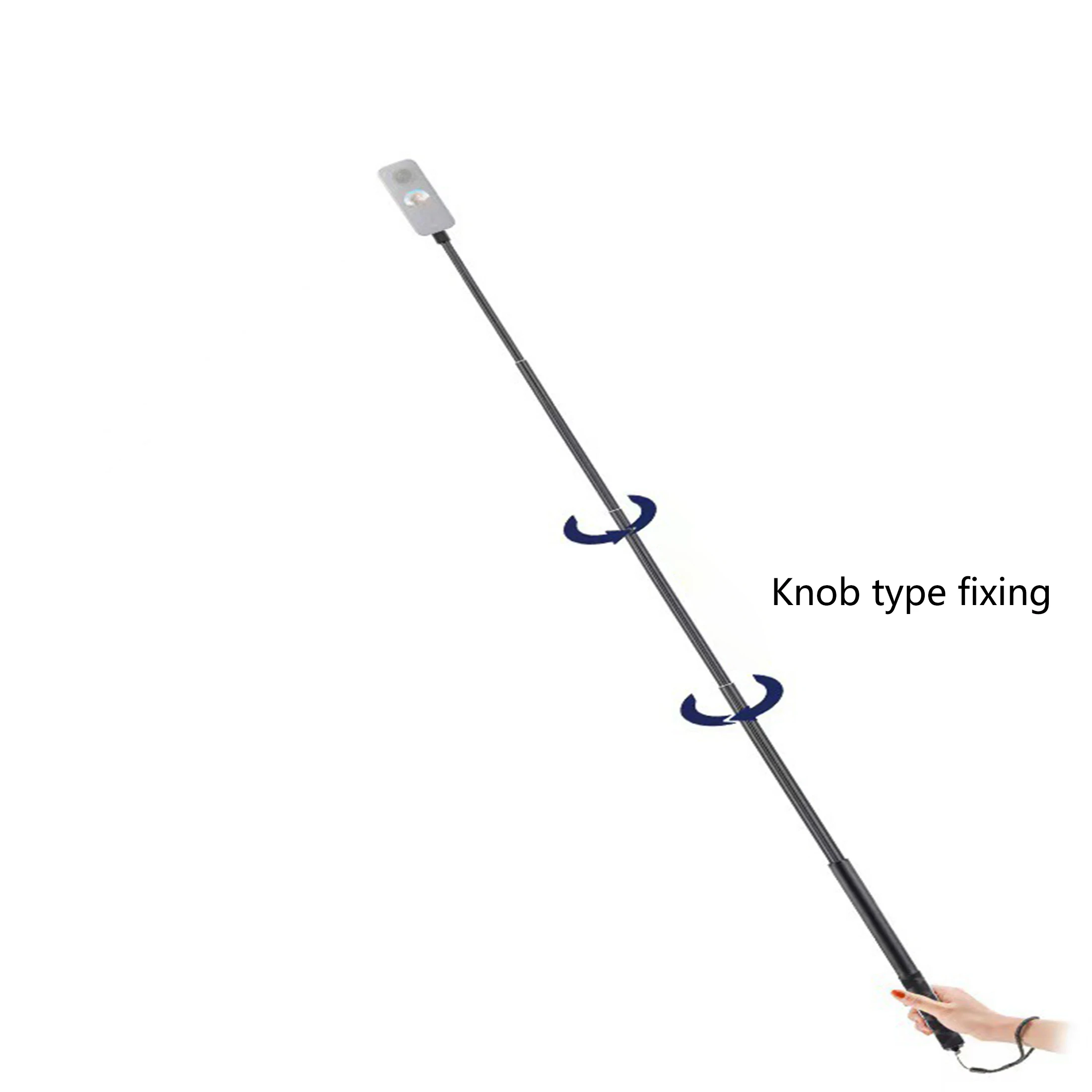 VRIG Bastone Selfie Invisibile 131cm Per Insta360 – Treppiede Estensibile Per Action Cam